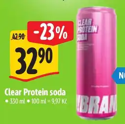 Albert Clear Protein soda nabídka
