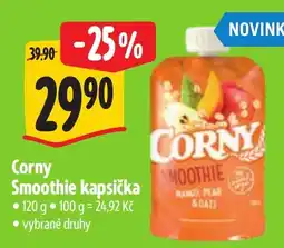 Albert Corny smoothie kapsička nabídka