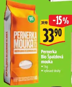 Albert Pernerka Bio Špaldová mouka nabídka