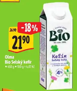 Albert Olma Bio Selský kefír nabídka