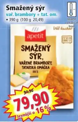 Norma apetit smažený sýr nabídka