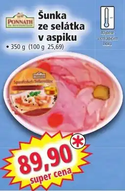Norma Ponnath šunka ze selátka v aspiku nabídka