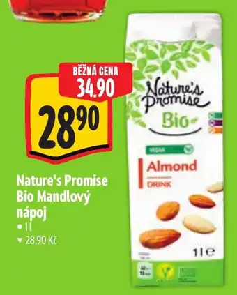Albert Nature's Promise Bio Mandlový nápoj nabídka
