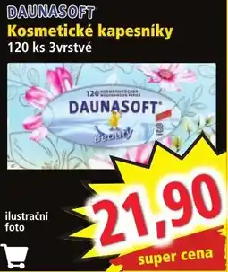 Norma Daunasoft kosmetické kapesníky nabídka