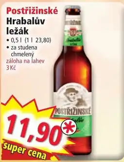 Norma Postřižinské Hrabalův ležák nabídka