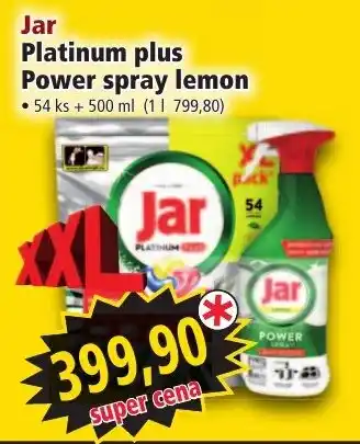 Jar power spray lemon