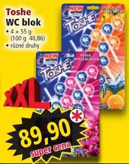 Norma Toshe WC blok nabídka