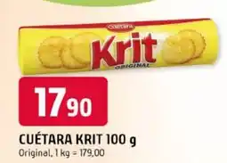 Trefa Cuétara krit nabídka