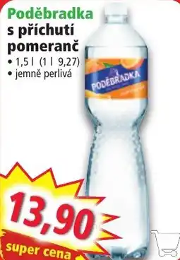 Norma Poděbradka s příchutí pomeranč nabídka