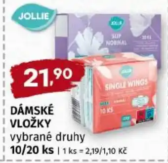 Jollie dámské vložky