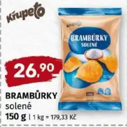 Trefa Krupeto brambůrky solené nabídka
