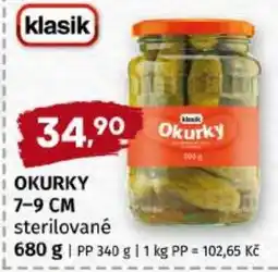 Trefa Klasik okurky nabídka