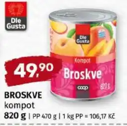 Trefa Die Gusta broskve kompot nabídka