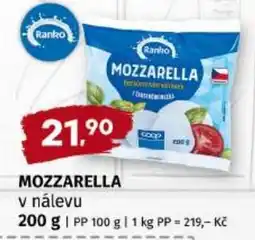 Trefa Ranko mozzarella nabídka