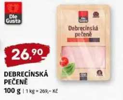 Trefa Die Gusta debrecínská pečeně nabídka