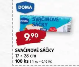 Trefa Doma svačinové sáčky nabídka