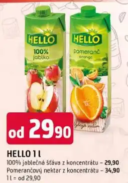 Trefa Hello 1 l nabídka