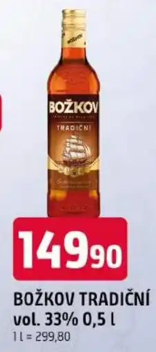 Trefa Božkov tradiční nabídka