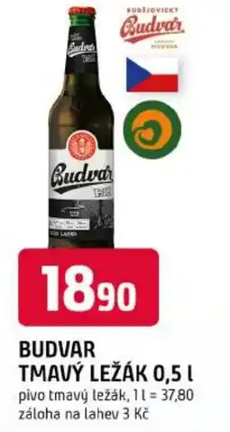 Trefa Budvar tmavý ležák nabídka