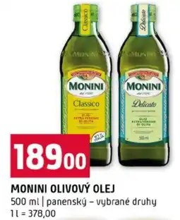 Terno Monini olivový olej nabídka