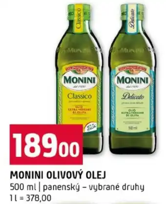 Monini olivový olej