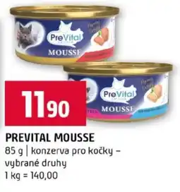 Terno Prevital mousse nabídka