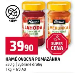 Terno Hamé ovocná pomazánka nabídka