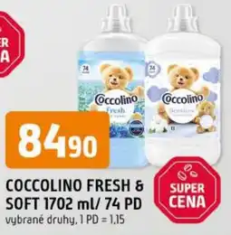 Trefa Coccolino fresh & soft nabídka