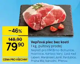 Tesco Vepřová plec bez kosti nabídka