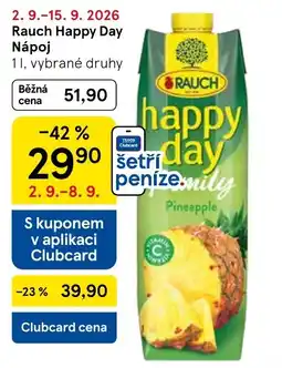 Tesco Rauch happy day Pineapple nabídka