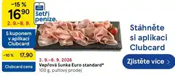 Tesco Vepřová šunka Euro standard nabídka