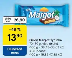 Tesco Orion margot tyčinka nabídka