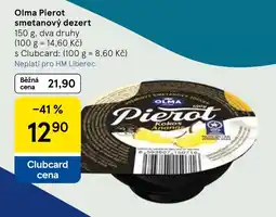 Tesco Olma Pierot smetanový dezert nabídka