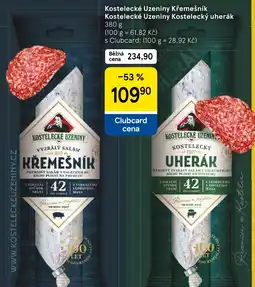 Tesco Kostelecké Uzeniny Křemešník nabídka
