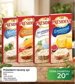 Tamda Foods President tavený sýr se smetanou nabídka