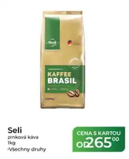 Tamda Foods Seli zrnková káva nabídka