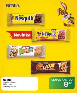 Tamda Foods Nestlé cereální tyčinky nabídka