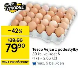 Tesco Tesco Vejce z podestýlky nabídka