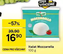 Tesco Italat Mozzarella nabídka