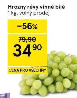 Tesco Hrozny révy vinné bílé nabídka
