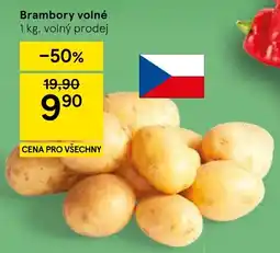 Tesco Brambory volné nabídka