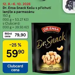 Tesco Dr.Ensa Snack Kešu s příchutí lanýže a parmezánu nabídka