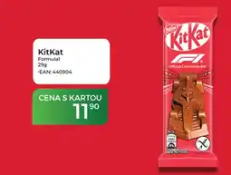 Tamda Foods KitKat Formula1 nabídka