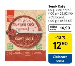 Tesco Semix ovesná kaše omega3 s kustovnicí nabídka