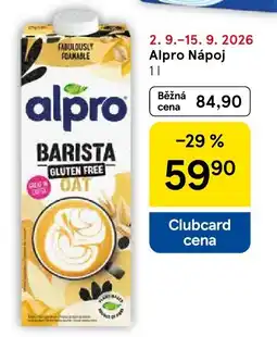 Tesco Alpro Nápoj nabídka