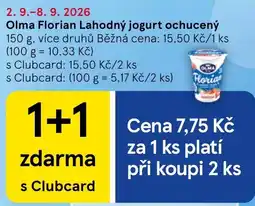 Tesco Olma Florian Lahodný jogurt ochucený nabídka