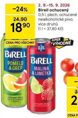 Tesco Birell ochucený nabídka