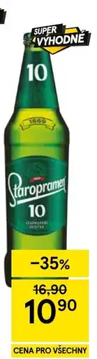 Tesco Staropramen 10 nabídka