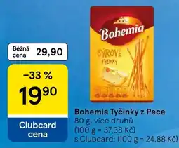 Tesco Bohemia tyčinky z pece nabídka