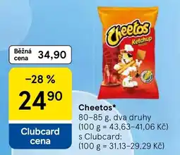 Tesco Cheetos nabídka